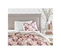 Closeout! Charter Club Damask Designs Magnolia Cotton 2-Pc. Duvet Cover Set, Twin, Exclusively at Macy's