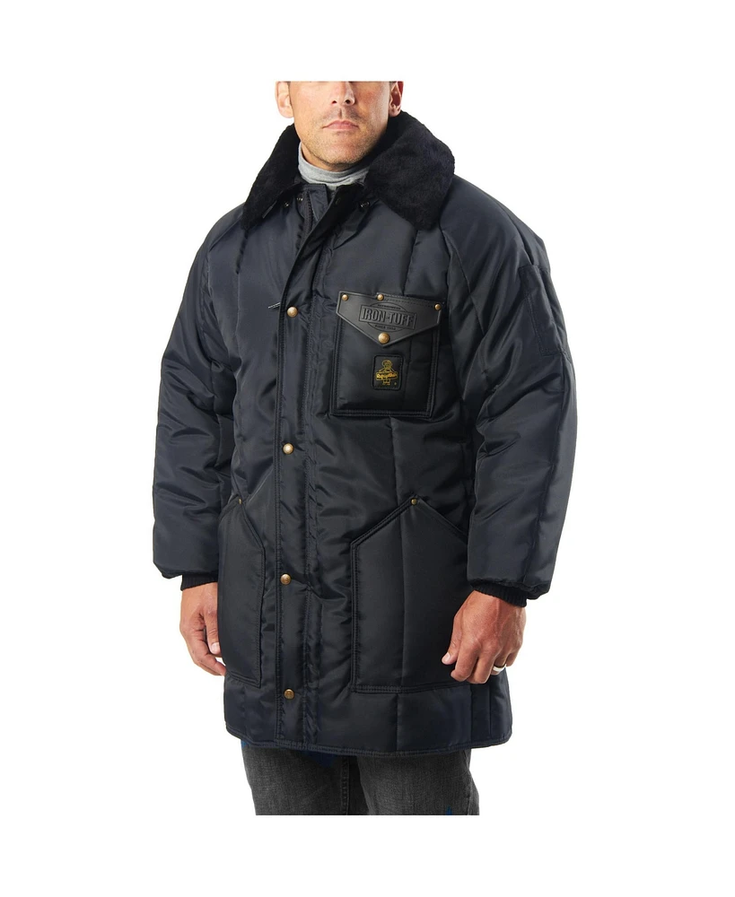 RefrigiWear Men's Iron-Tuff Winterseal Coat Insulated Cold Workwear Jacket