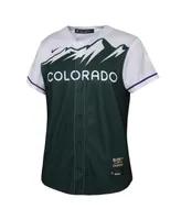 Big Boys and Girls Nike Kris Bryant Green Colorado Rockies City Connect Replica Player Jersey