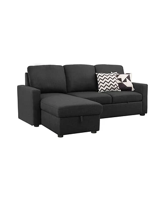 Newton 2 Piece Storage Sofa Bed Sectional