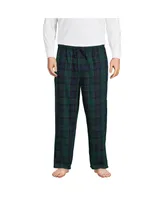 Lands' End Big & Tall Flannel Pajama Pants