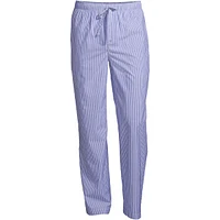 Lands' End Big & Tall Poplin Pajama Pants