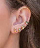 Girls Crew Crystal Multi-Color Disney Princess Pocahontas Stud Earring Set