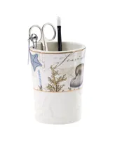 Avanti Antigua Starfish & Seashells Ceramic Tumbler