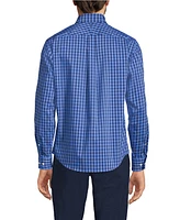 Lands' End Men's Traditional Fit Comfort-First Shirt with CoolMax