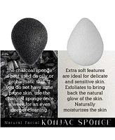 Pursonic Natural Facial Konjac Sponge Duo Set