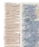 Avanti Abstract Coastal Seashells & Coral Bath Rug, 20" x 30"