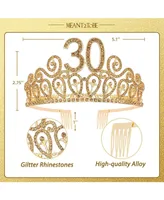 Meant2tobe 30th Birthday Sash and Tiara for Women