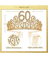 60th Birthday Sash and Tiara for Women