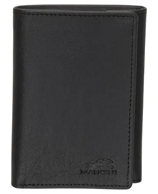 Mancini Men's Buffalo Rfid Secure Trifold Wallet