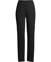 Lands' End Petite Sport Knit High Rise Elastic Waist Pants