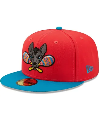 Men's New Era Red, Blue Xolos de Gwinnett Copa De La Diversion 59FIFTY Fitted Hat