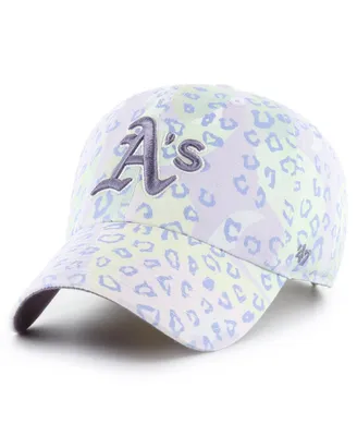 Women's '47 Brand Purple Oakland Athletics Cosmic Clean Up Adjustable Hat