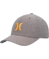 Men's Hurley Heather Gray H2O-Dri Pismo Flex Fit Hat