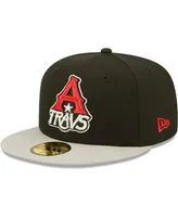 Men's New Era Black Arkansas Travelers Authentic Collection Road 59FIFTY Fitted Hat