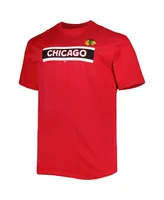 Men's Fanatics Red Chicago Blackhawks Big and Tall Special Edition 2.0 T-shirt