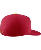 Men's Nike Cardinal Iowa State Cyclones Aero True Baseball Performance Fitted Hat