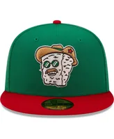 Men's New Era Green, Red Los Quesos Frisco Copa De La Diversion 59FIFTY Fitted Hat