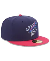 Men's New Era Navy Pensacola Blue Wahoos Authentic Collection Alternate Logo 59FIFTY Fitted Hat