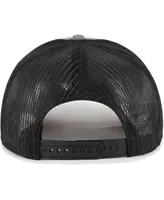 Men's '47 Brand Charcoal Chicago White Sox Slate Trucker Snapback Hat