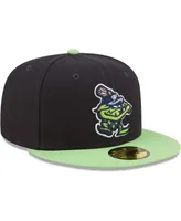 Men's New Era Navy Hillsboro Hops Authentic Collection 59FIFTY Fitted Hat