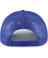 Men's '47 Brand Royal Los Angeles Dodgers Backhaul Foam Trucker Snapback Hat