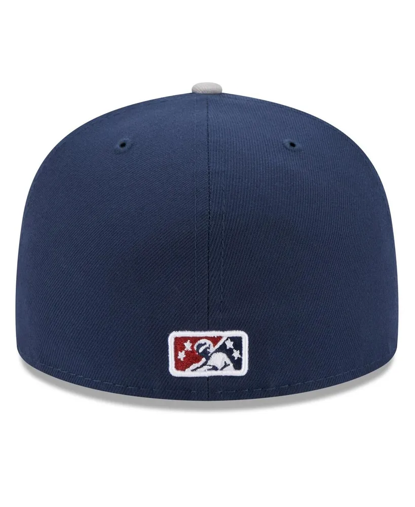 Men's New Era Somerset Patriots Authentic Collection Alternate Logo 59FIFTY Fitted Hat