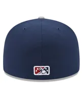 Men's New Era Somerset Patriots Authentic Collection Alternate Logo 59FIFTY Fitted Hat