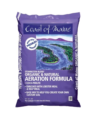 Coast of Maine Organic and Natural Aeration Formula Potting Soil, 1.5 Cf