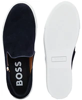 Boss by Hugo Boss Men's Rey Suede Slip-On Sneaker