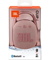 Jbl Clip 4 Portable Bluetooth Speaker - Pink