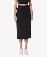 Andrew Marc Sport Women's Vented Midi Skirt