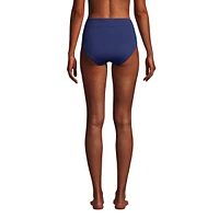 Lands' End Women's High Waisted Bikini Swim Bottoms