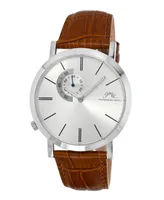 Porsamo Bleu Men's Parker Genuine Leather Band Watch 831BPAL