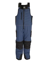 RefrigiWear Men's Frostline Insulated Bib Overalls with Performance-Flex