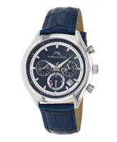 Porsamo Bleu Men's Dylan Genuine Leather Band Watch 871CDYL