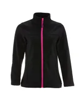 RefrigiWear Women's Warm Softshell Jacket Full Zip with Micro Fleece Lining