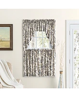 Ricardo Waverly Gardens Rod Pocket Tier Curtain Pair 84"W x 24"L