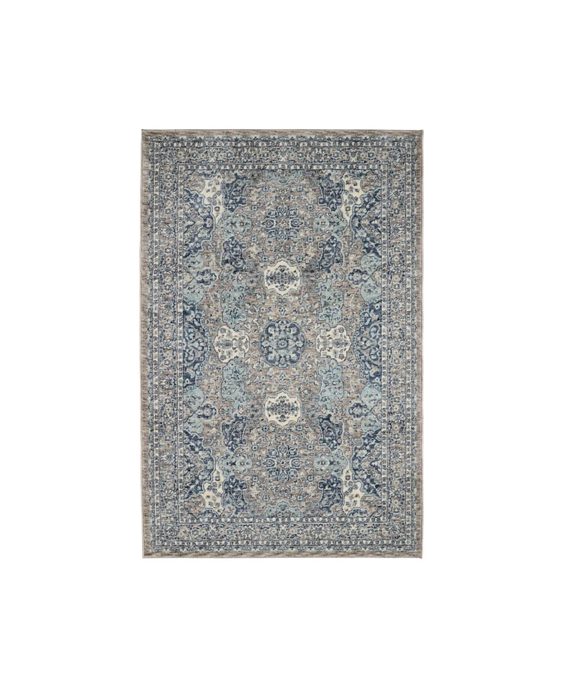 Laura Ashley Jahni Turkish Mystic Chenille Accent Rug