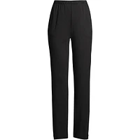 Lands' End Plus Sport Knit High Rise Pants