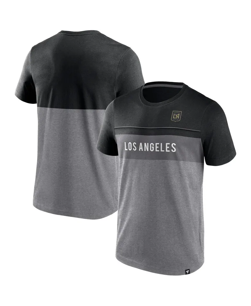 Men's Fanatics Black, Gray Lafc Striking Distance T-shirt