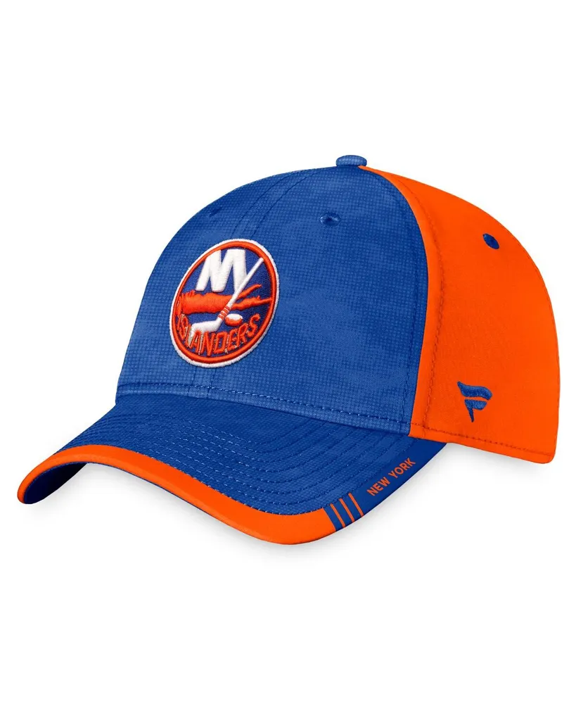 Men's Fanatics Royal, Orange New York Islanders Authentic Pro Rink Camo Flex Hat