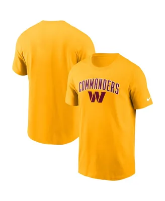 Men's Nike Gold Washington Commanders Team Athletic T-shirt