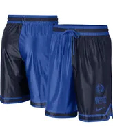 Men's Nike Navy, Blue Dallas Mavericks Courtside Versus Force Split Dna Performance Shorts