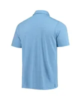 Men's Columbia Carolina Blue North Tar Heels Tech Trail Omni-Shade Polo Shirt