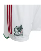 Men's adidas White Mexico National Team Aeroready Replica Shorts