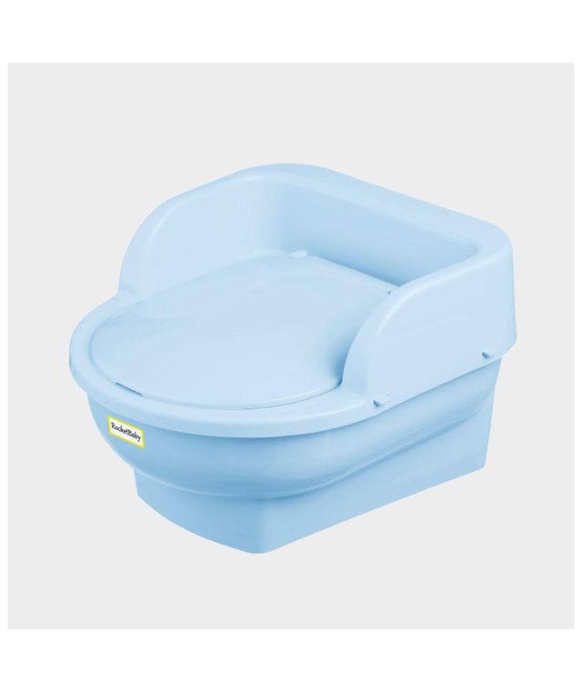 Toddler's Potty Chair with Lid and removable Container Light Blue