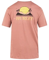 Hurley Men's Everyday Retro Sun Short Sleeve T-shirt