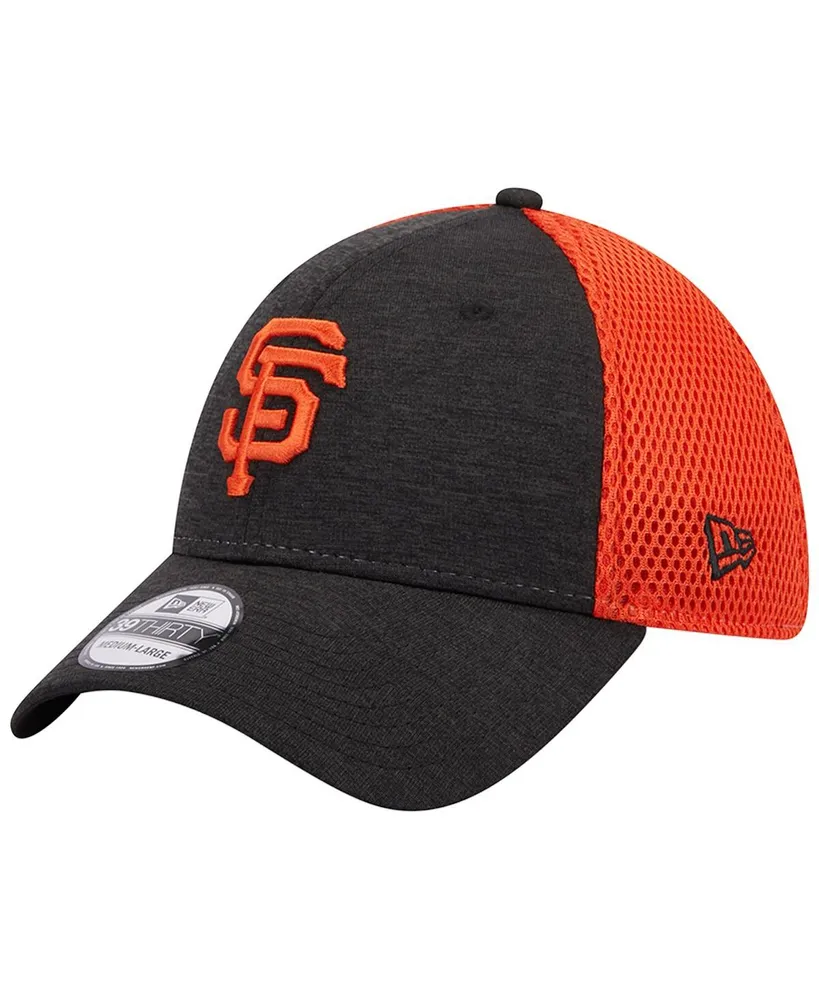 Men's New Era Black San Francisco Giants Shadow Neo 39THIRTY Flex Hat