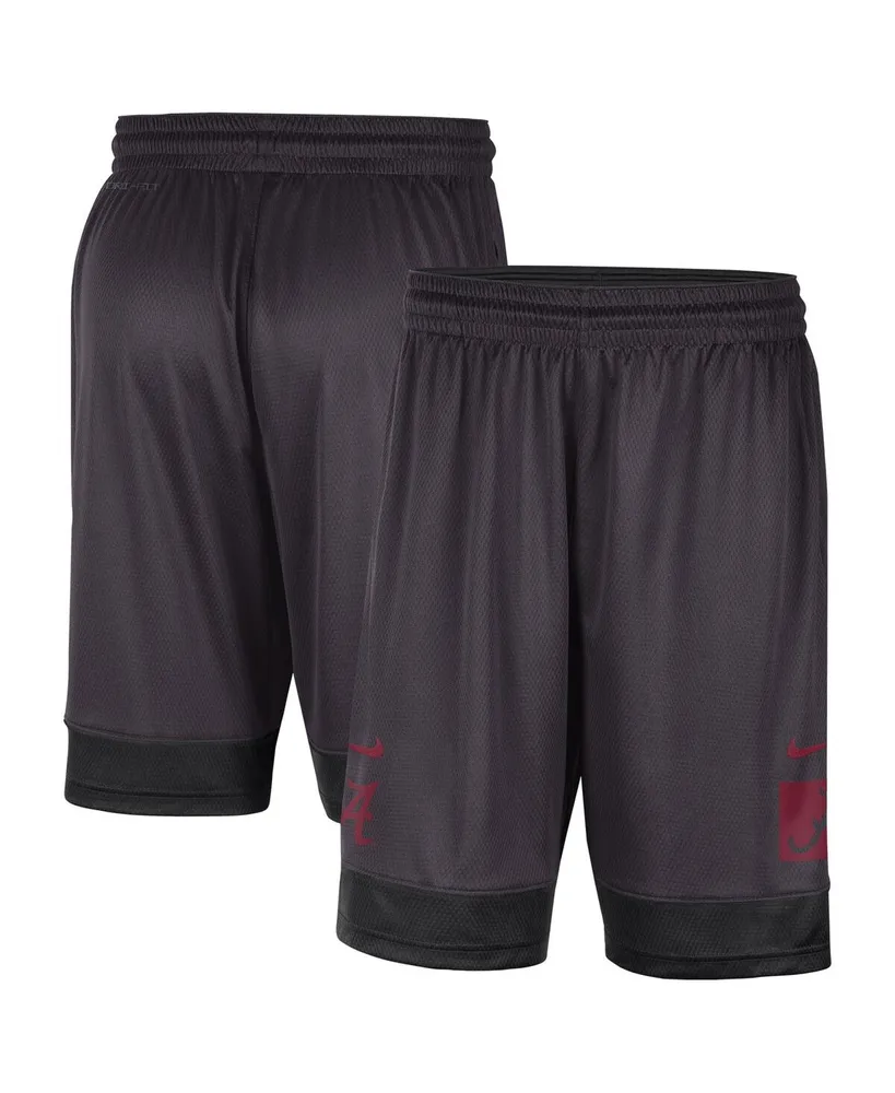 Men's Nike Charcoal Alabama Crimson Tide Performance Fast Break Shorts